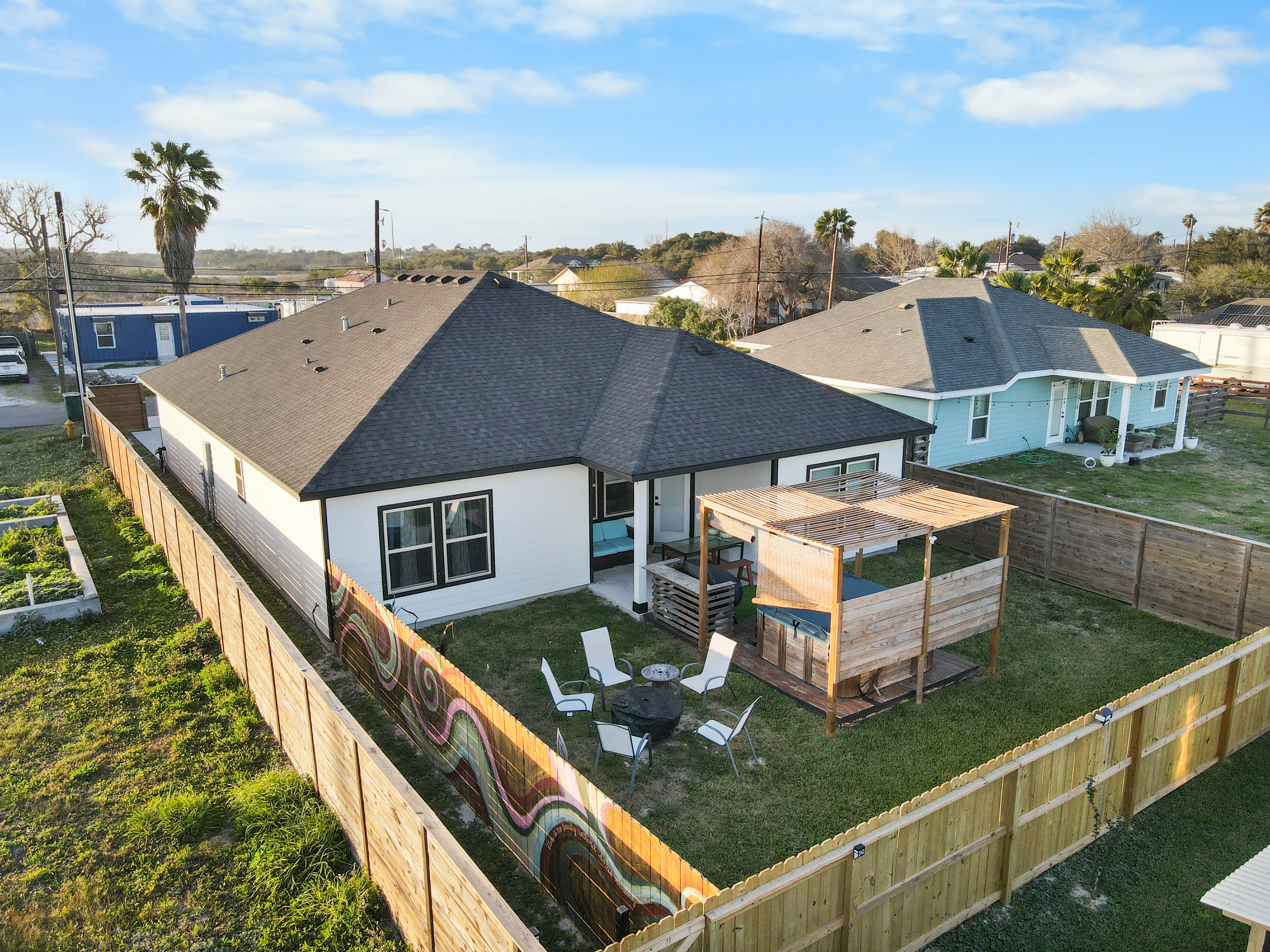 Backyard Aerial